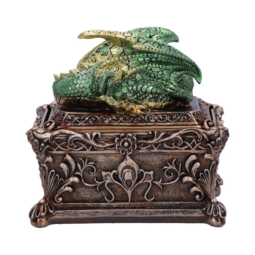 Guardian of the Hoard Dragon Trinket Box 13cm