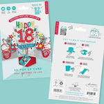Happy 18th Birthday Pop-Up Greeting Card