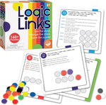 MindWare Logic Links Puzzle Games - Brain Teaser Puzzles for Kids and Brain Games for Adults