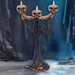 Light the Way Reaper Skull Tealight Holder 26.5cm