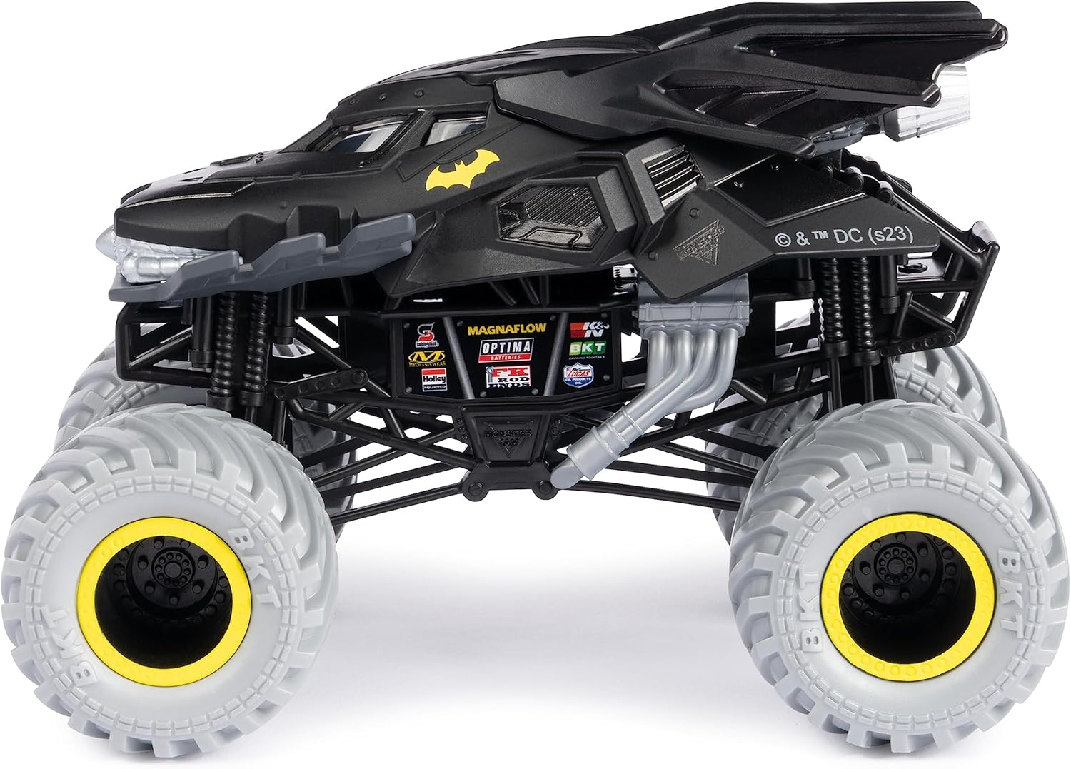 Monster Jam, Official Batman Monster Truck, Collector Die-Cast Vehicle, 1:24 Scale, Kids Toys for Boys and Girls Ages 3 and up
