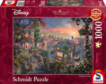 Schmidt | Thomas Kinkade: Disney Lady & The Tramp (1000 Pieces) | Jigsaw Puzzle