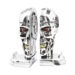 T-800 Terminator 2 Judgement Day T2 Head Bookends 18.5cm