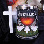 Nemesis Now Metallica Master of Puppets Tankard, Hand-Painted Resin