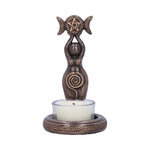 Triple Goddess Tealight 12cm