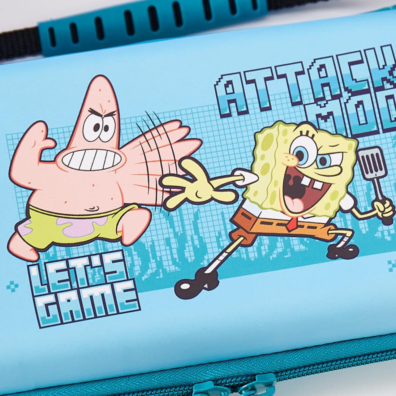 Numskull Official Spongebob Squarepants Hard Shell Travel Case