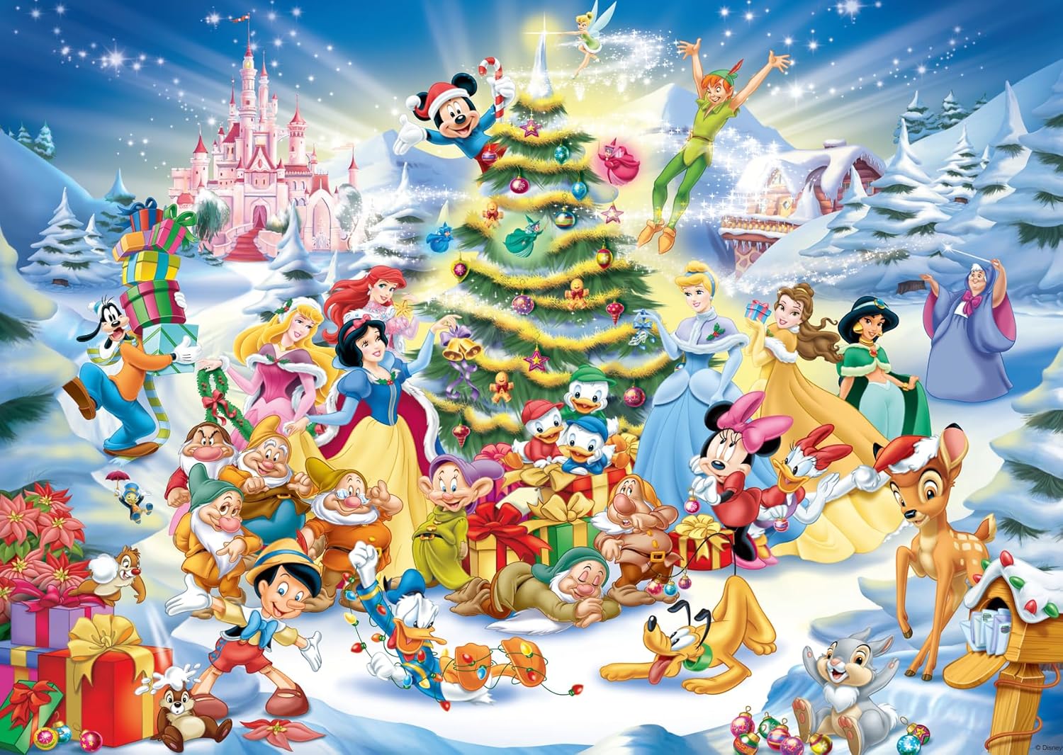 Ravensburger Puzzle 12000651 - Disney's Weihnachten