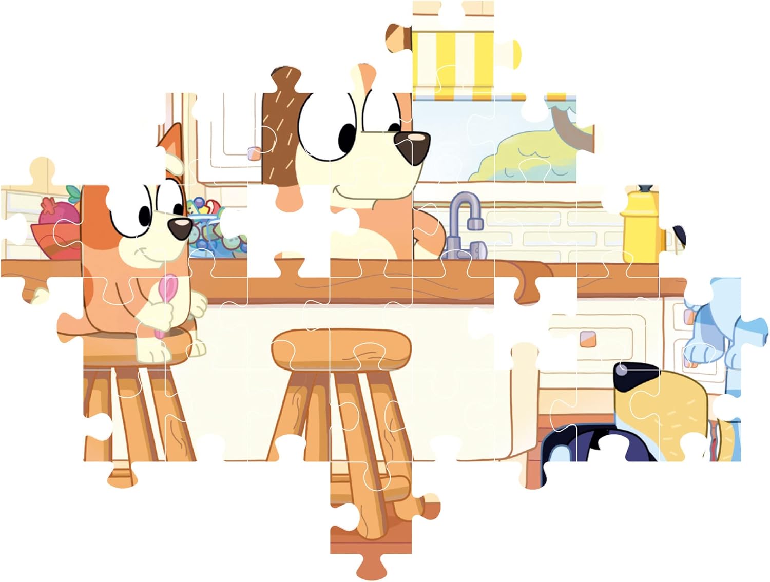 Clementoni - 27169 - Supercolor Puzzle Bluey - 104 Pieces - Jigsaw Puzzle