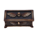 Death's Head Treasure Ornamental Box 14.5cm