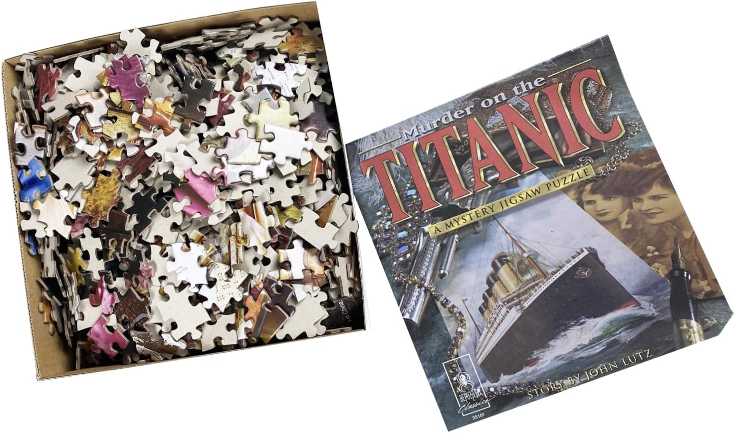 University Games Murder on the Titanic 1000pc Jigsaw Puzzle