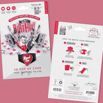 Happy Birthday Rock Pop-Up Greeting Card