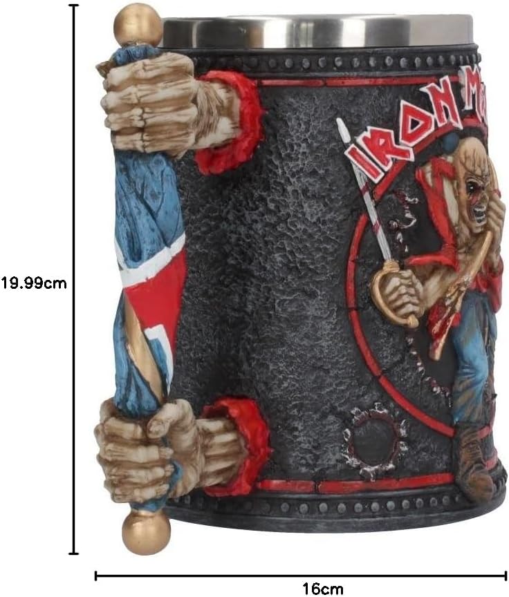 Nemesis Now Iron Maiden Eddie The Trooper Tankard Mug