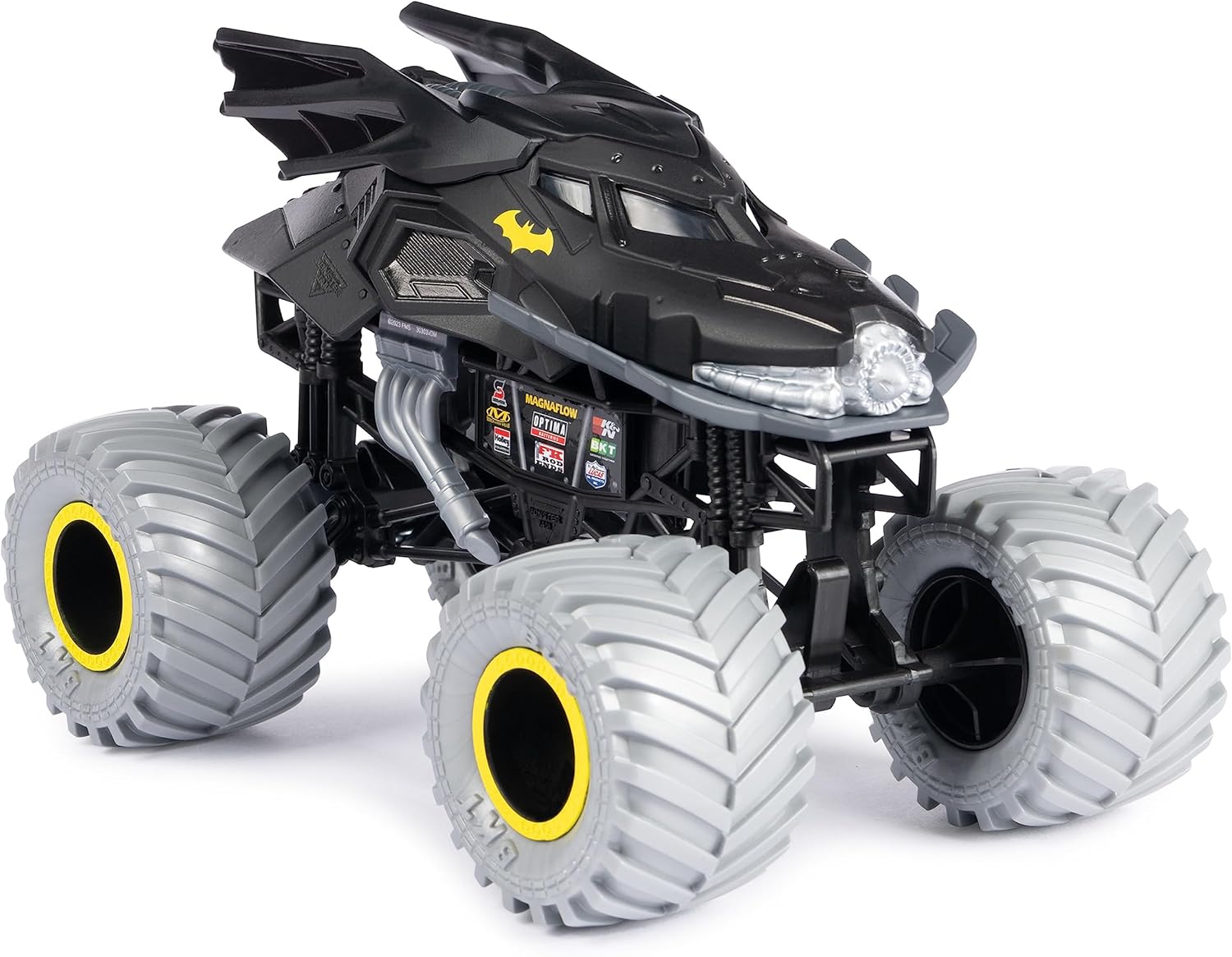 Monster Jam, Official Batman Monster Truck, Collector Die-Cast Vehicle, 1:24 Scale, Kids Toys for Boys and Girls Ages 3 and up