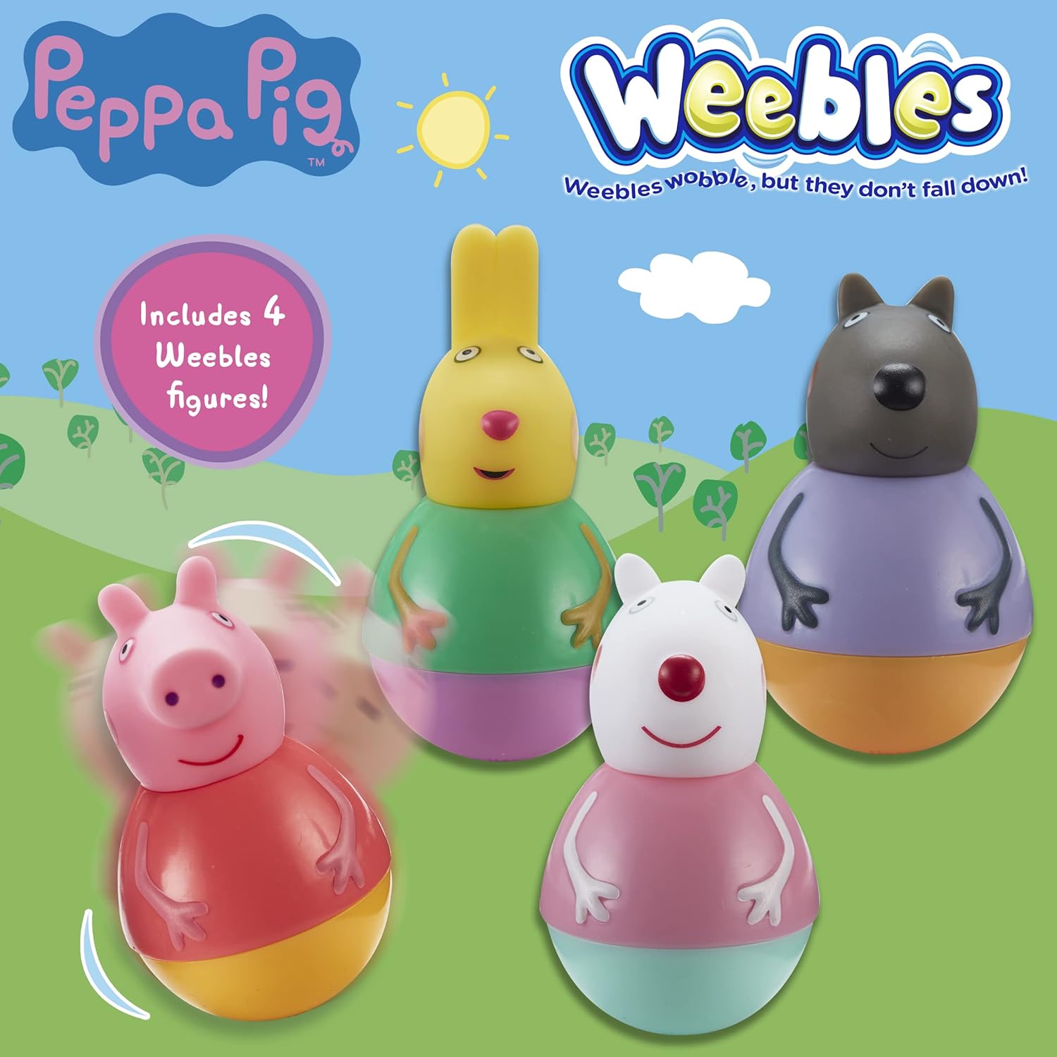 Peppa Pig Weebles Peppa & Friends Figure Pack