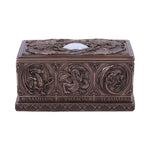 Anne Stokes Dragons of the Sabbats Tarot Box Bronze 14.5cm