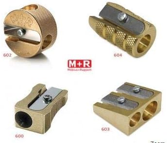 Mobius + Ruppert (M+R) Brass Pencil Sharpener
