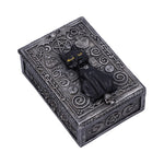 Familiar Spell Black Cat Sigil Trinket Box 13.7cm
