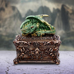 Guardian of the Hoard Dragon Trinket Box 13cm