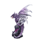 Viorel Large Dragon Figurine with LED Light Up Base