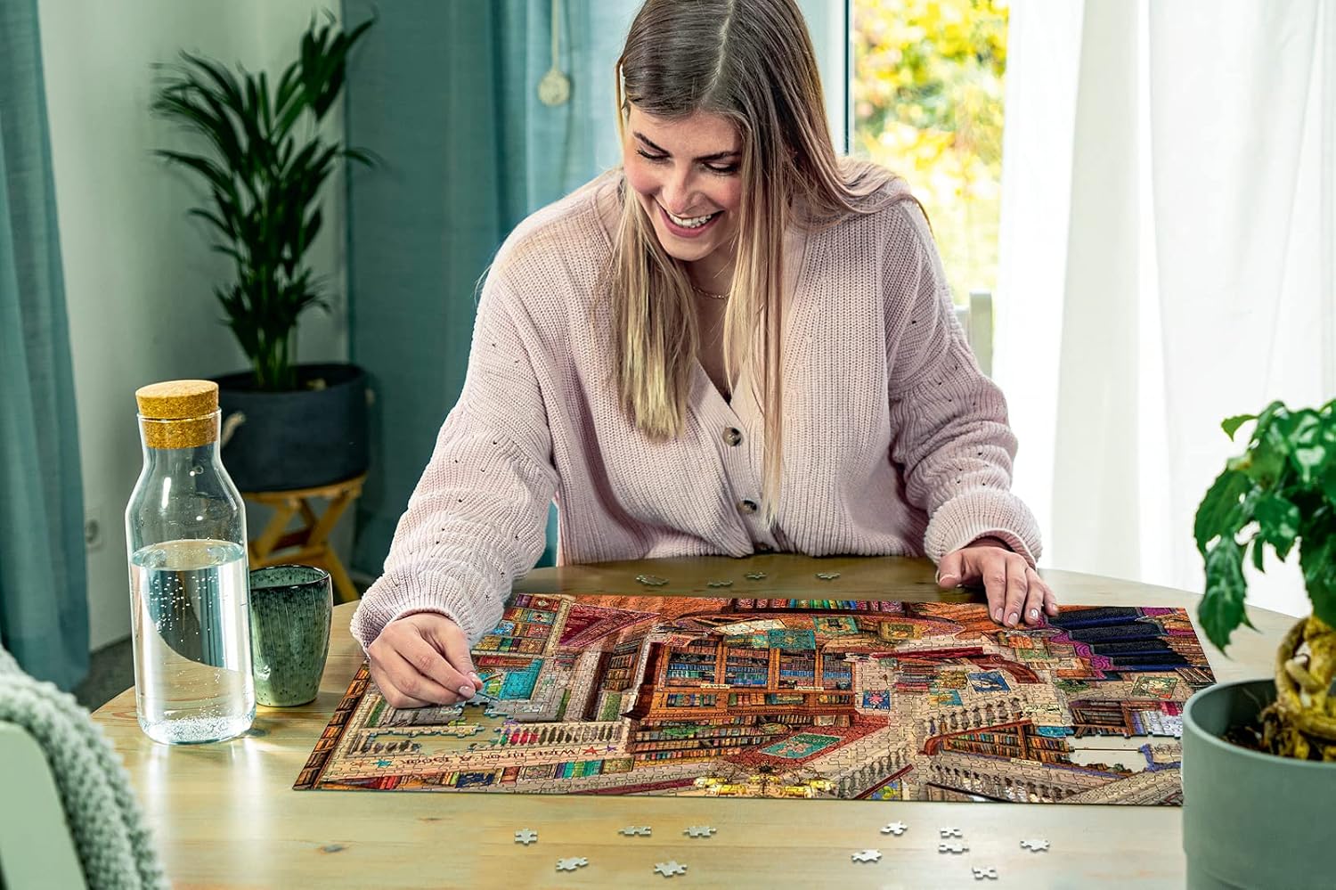 Ravensburger The Fantasy Bookshop 1000 Piece Jigsaw Puzzle