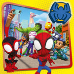 Ravensburger Marvel Spiderman Spidey & His Amazing Friends 3X 49 Piece Jigsaw Puzzles