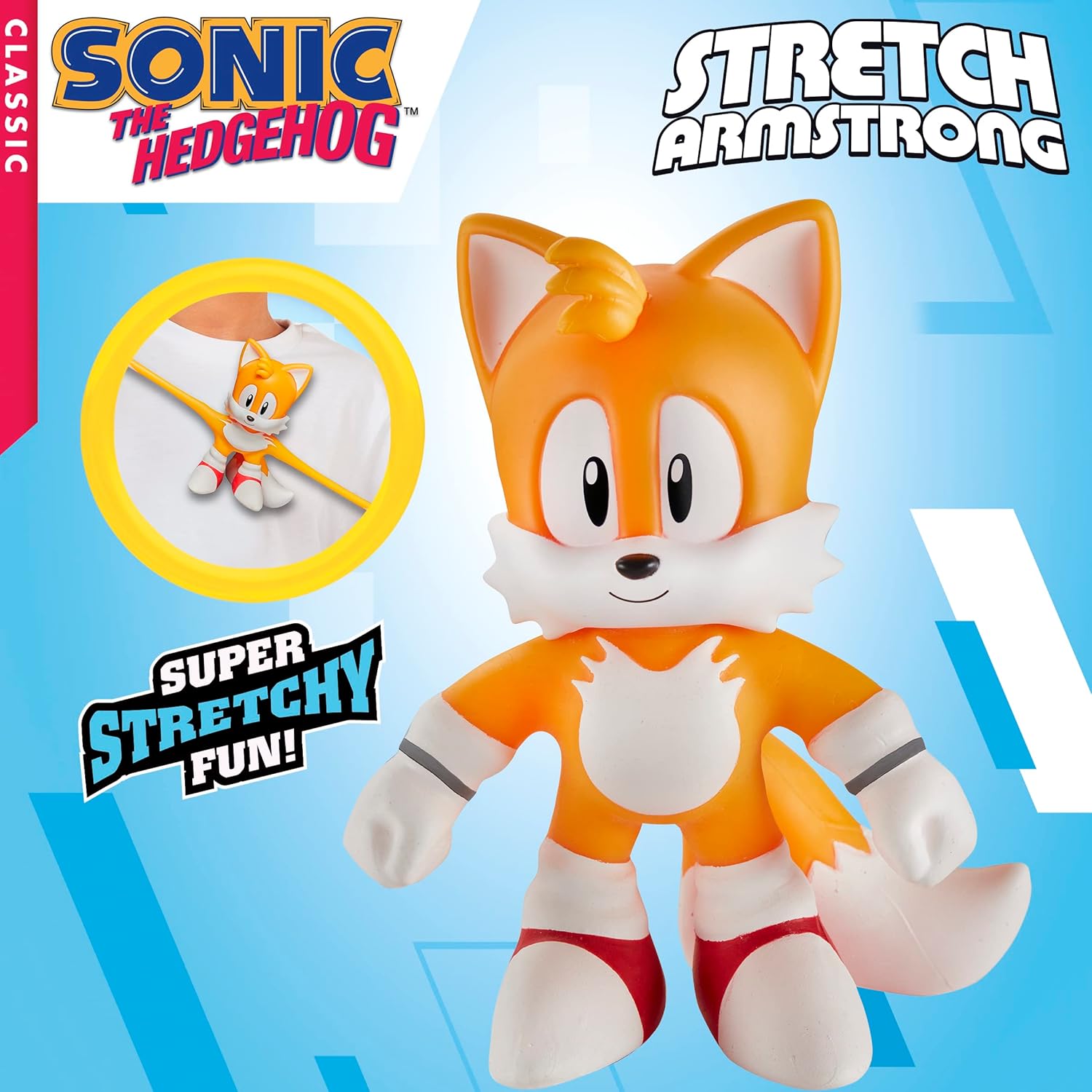 Character Options ltd 07937 Stretch Sonic Tails Toy