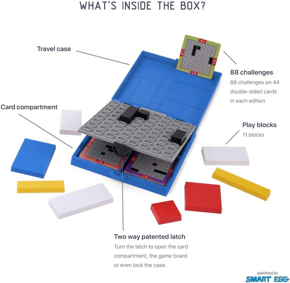 Mondrian Blocks - Blue Edition (Parents’ Choice Award Winner)