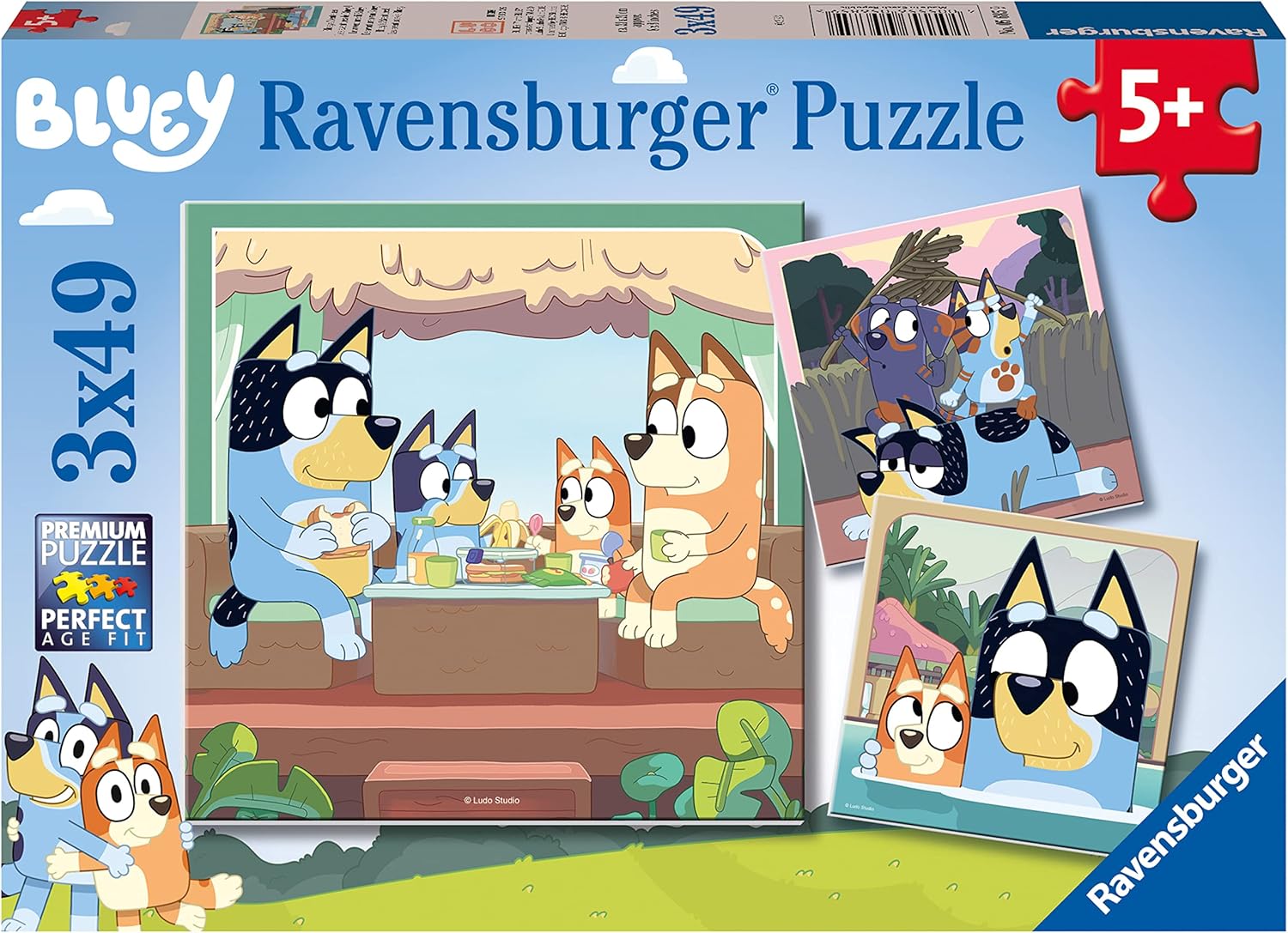 Bluey Adventure 3x49 PC Puzzle