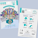 Second Nature 60th Birthday Pop Up Greeting Card
