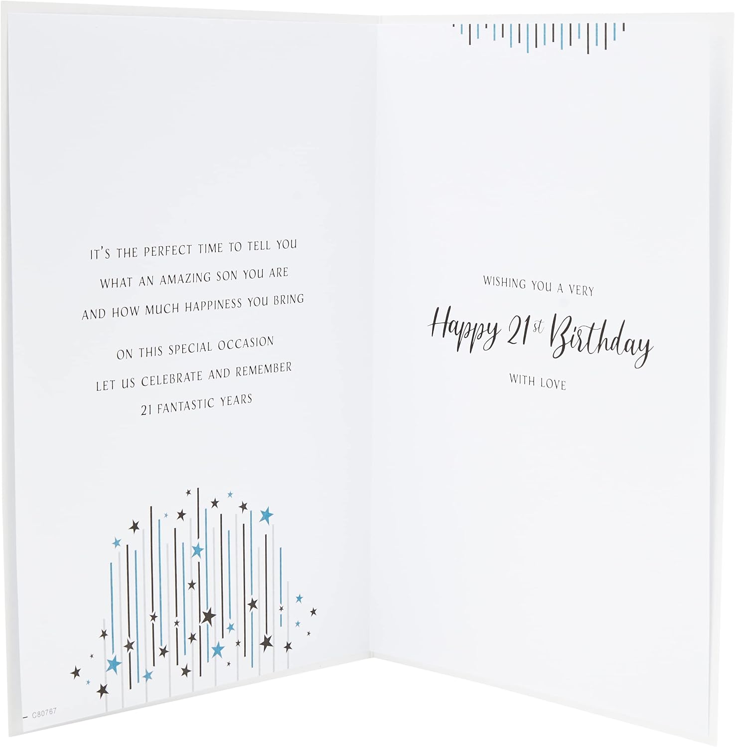 Regal Publishing Modern Milestone Age Birthday Card