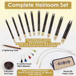 Lantern Moon Heirloom Interchangeable Circular Knitting Needle Set