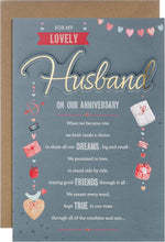 Hallmark Anniversary Card For Husband