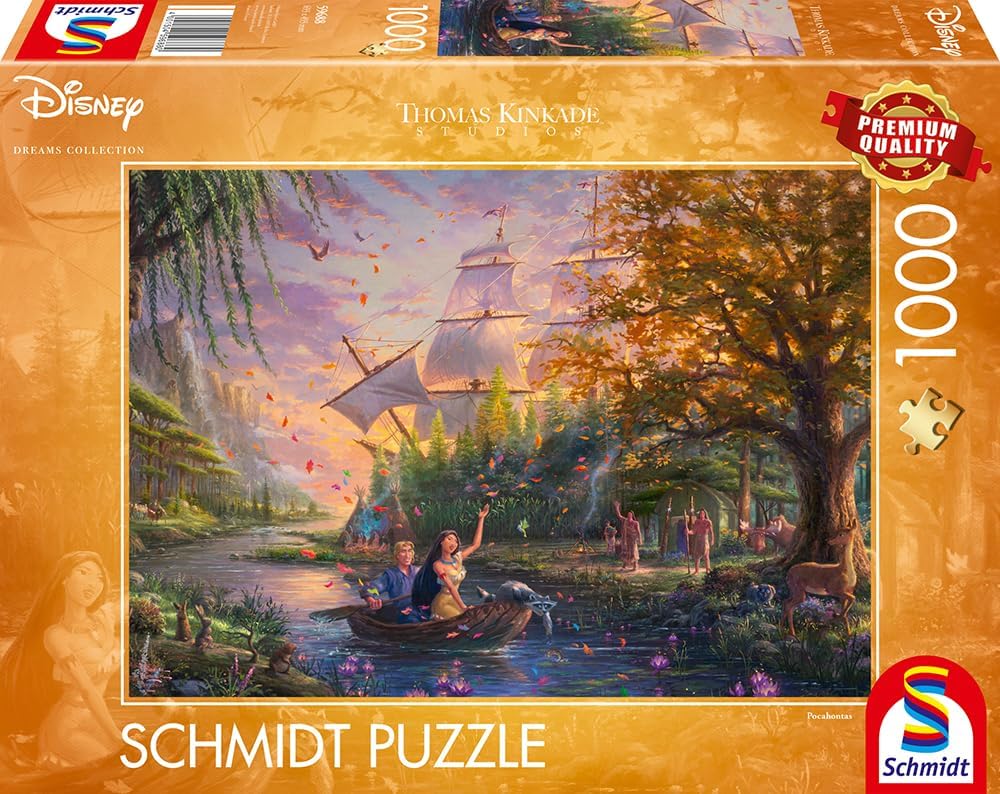 Schmidt | Thomas Kinkade: Disney Pocahontas Puzzle