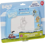 Bluey Travel Magnetic Scribbler pad with Pen and 3 Stamps,