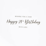 Regal Publishing Modern Milestone Age Birthday Card