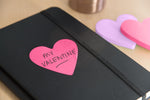 Post-it Notes - 1 Block of 225 Heart Shape Sticky Notes