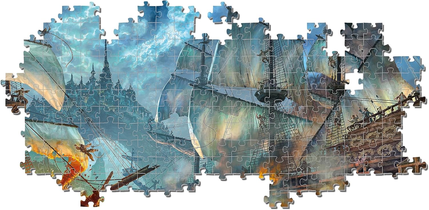 Clementoni - 36530 Collection Puzzle Pirates Battle 