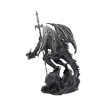Gothic Black Dragon Sword Letter Opener Figurine 22.5cm