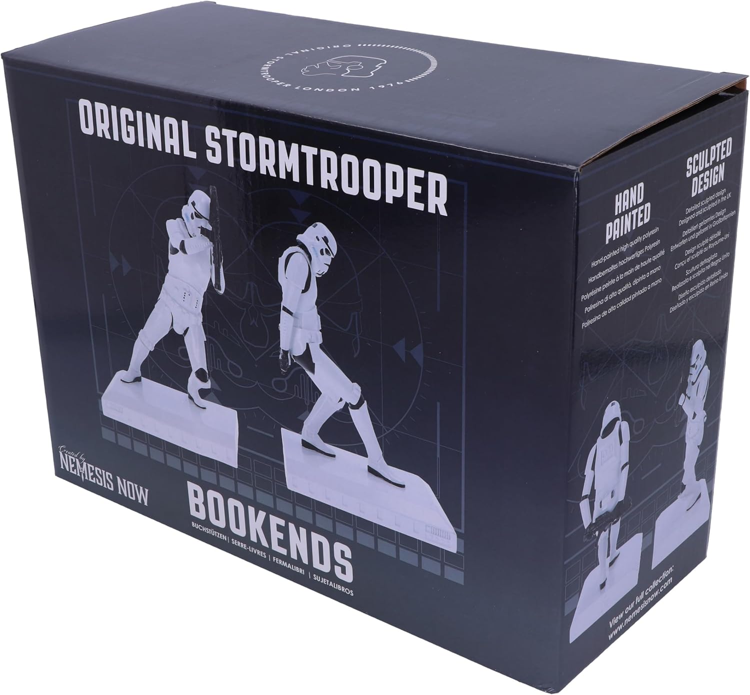 Nemesis Now Original Stormtrooper Bookend Figurines 18.5cm, Resin