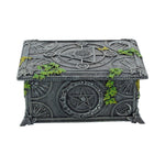 Ivy Covered Wiccan Pentagram Tarot Trinket Box 17.5cm