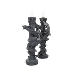 Guardians of the light Dragon Candle Holders (Set of 2) 28cm