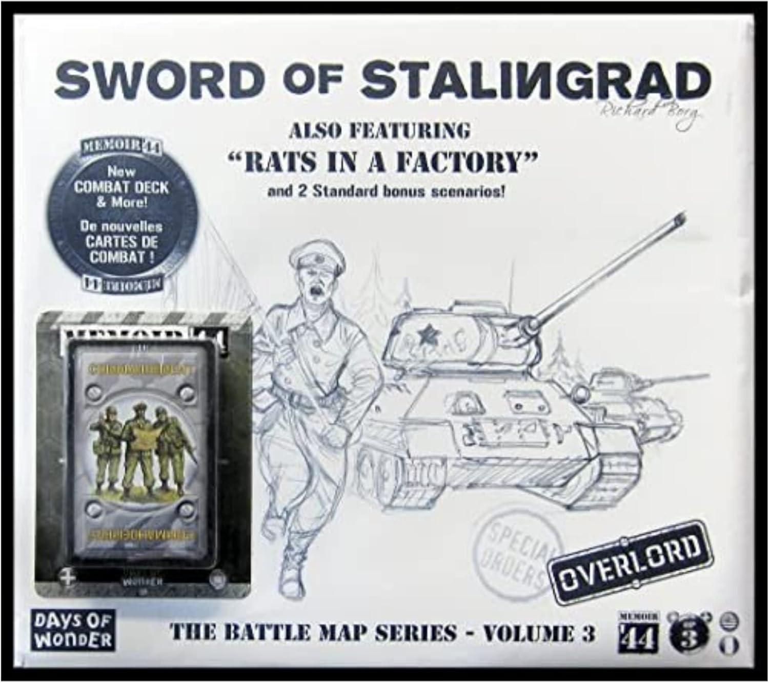 Memoir '44 Sword of Stalingrad Battle Map EXPANSION 