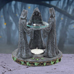 Pagan Magik Circle Triple Moon Oil Burner 16cm