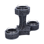 Thor's Hammer Tealight Holder 18.5cm
