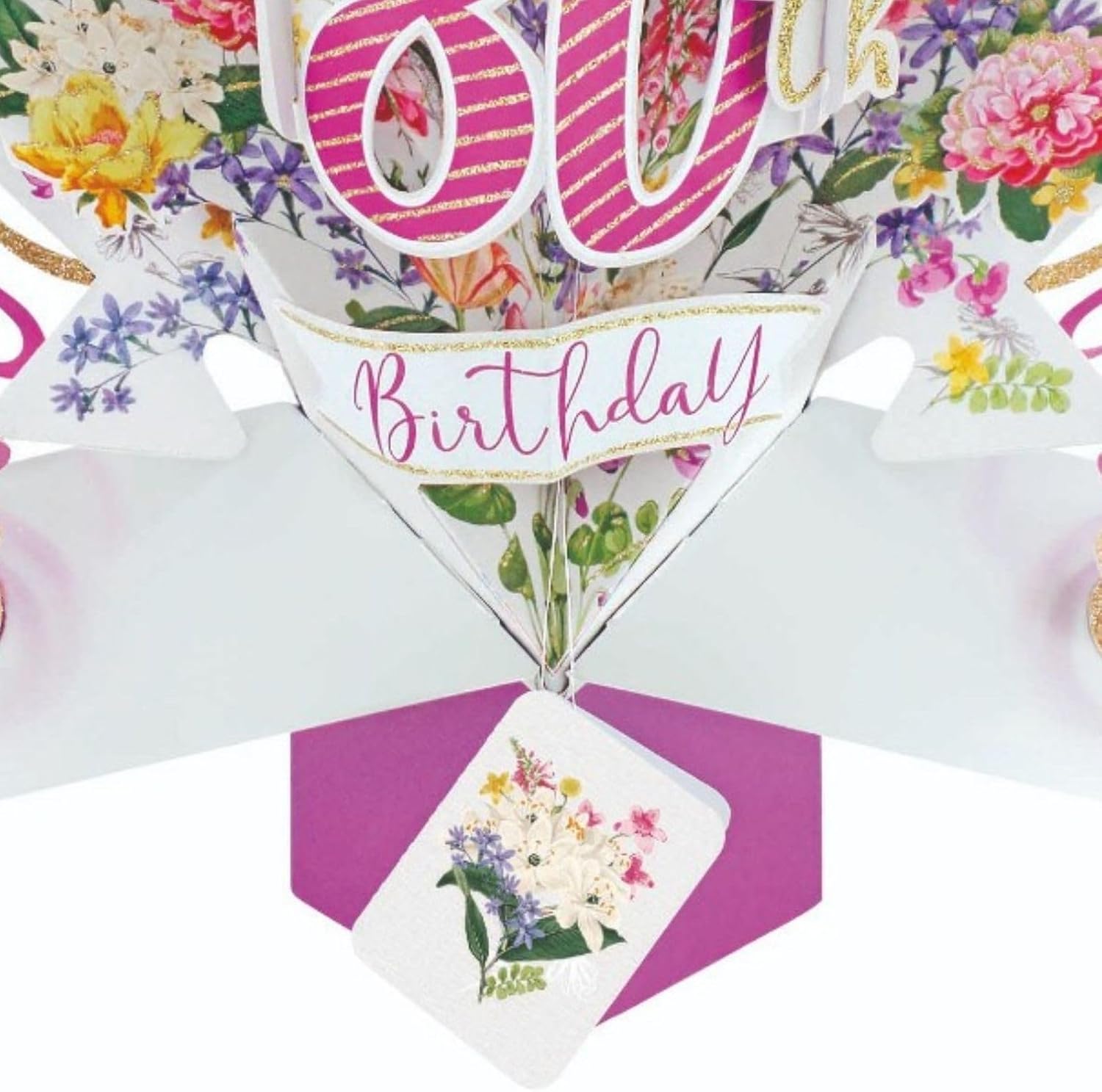 Happy 80th Birthday Pop-Up Greeting Card