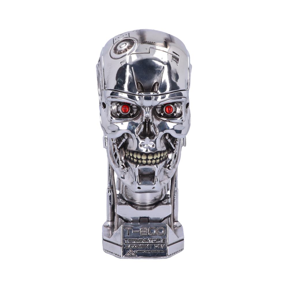 T-800 Terminator 2 Judgement Day T2 Head Box Movie Merchandise 21cm
