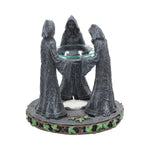 Pagan Magik Circle Triple Moon Oil Burner 16cm