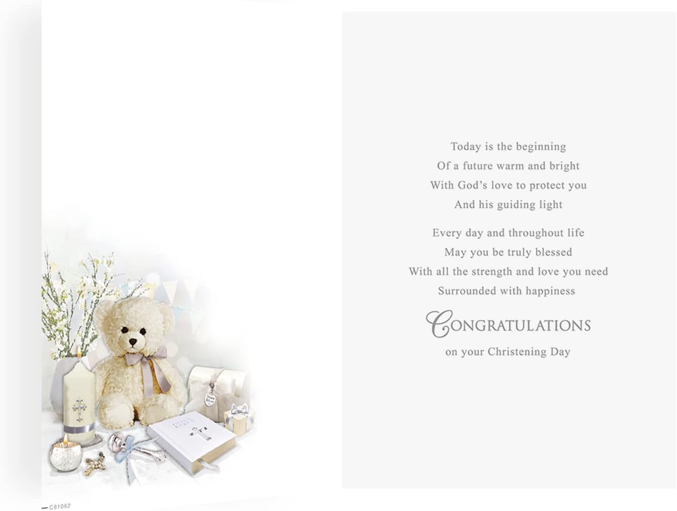 Regal Publishing Traditional Christening Card