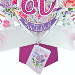 Female 60th Birthday Pop-Up Greeting Card