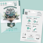 Happy Birthday Jeep Pop-Up Greeting Card